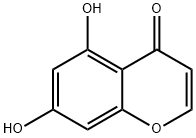 5,7-dihydroxychromone Struktur