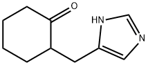 Cyclohexanone,  2-(1H-imidazol-4-ylmethyl)-  (9CI) Struktur