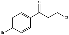 4'-BROMO-3-CHLOROPROPIOPHENONE Struktur