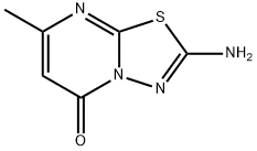 2-AMINO-7-METHYL-[1,3,4]THIADIAZOLO[3,2-A]PYRIMIDIN-5-ONE Struktur