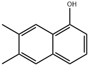 6,7-Dimethylnaphthalene-1-ol Struktur