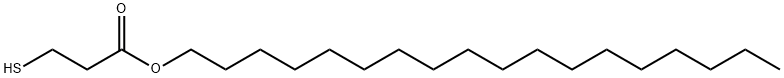 OCTADECYL 3-MERCAPTOPROPIONATE Struktur