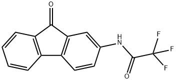 2,2,2-TRIFLUORO-N-(9-OXOFLUOREN-2-YL)ACETAMIDE Struktur