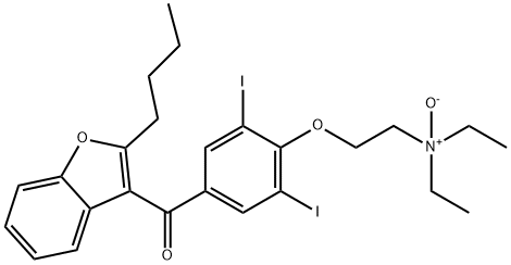 Amiodarone N-oxide Structure