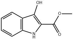 3-HYDROXYINDOLE-2-CARBOXYLIC ACID METHYL ESTER Struktur