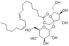 sucrose (Z,Z)-9,12-octadecadienoate Struktur