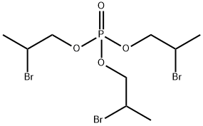 TRIS(2-BROMOPROPYL)PHOSPHATE Struktur