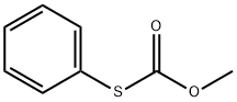 Thiocarbonic acid S-phenyl O-methyl ester Struktur