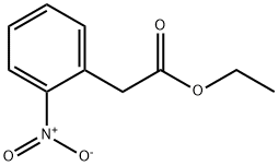 2-NITROPHENYL ACETIC ACID ETHYL ESTER Struktur