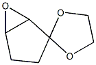 Spiro[1,3-dioxolane-2,2-[6]oxabicyclo[3.1.0]hexane],  (+)- Struktur