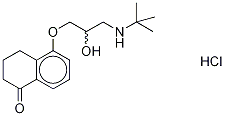 Bunolol Struktur