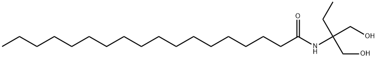 N-[1,1-bis(hydroxymethyl)propyl]stearamide Struktur