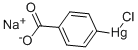 4-CHLOROMERCURIBENZOIC ACID SODIUM SALT Struktur