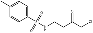 p-Toluenesulfonamide, N-(4-chloro-3-oxobutyl)- Struktur