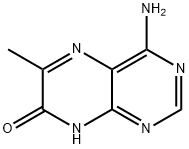 7(1H)-Pteridinone,4-amino-6-methyl-(9CI) Struktur