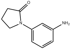 1-(3-AMINOPHENYL)PYRROLIDIN-2-ONE Struktur