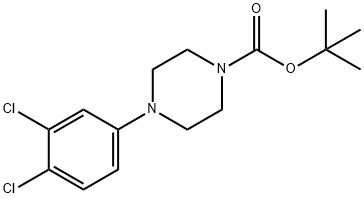 1-Boc-4-(3,4-dichlorophenyl)piperazine Struktur