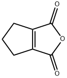 1-CYCLOPENTENE-1,2-DICARBOXYLIC ANHYDRIDE Structure