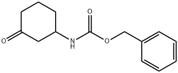 3-N-CBZ-AMINO-CYCLOHEXANONE Struktur