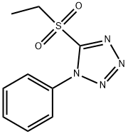 1H-Tetrazole, 5-(ethylsulfonyl)-1-phenyl- Struktur