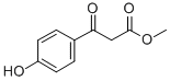 4-HYDROXYBENZOYLACETIC ACID METHYL ESTER Struktur