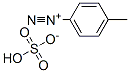 4-(METHYL)BENZENEDIAZONIUMSULPHATE Struktur