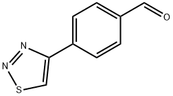 4-(1,2,3-THIADIAZOL-4-YL)BENZALDEHYDE Struktur