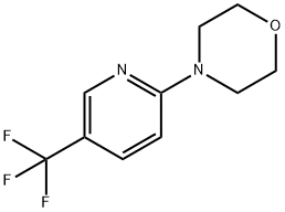 4-(5-(trifluoroMethyl)pyridin-2-yl)Morpholine Struktur