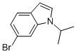 6-BROMO-1-ISOPROPYL-1H-INDOLE Struktur