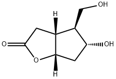 (-)-Corey lactone diol Structure