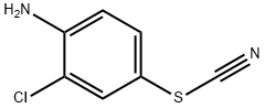 2-chloro-4-thiocyanato-aniline Struktur