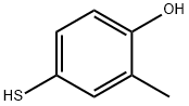 4-羥基-3-甲基苯硫酚 結構式