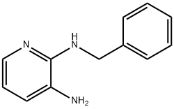 2-(Benzylamino)-3-aminopyridine Struktur