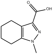 1-methyl-4,5,6,7-tetrahydro-1H-indazole-3-carboxylic acid(SALTDATA: FREE) Struktur