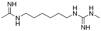 Poly(iminocarbonimidoyliminocarbonimidoylimino-1,6-hexanediyl) hydrochloride Structure