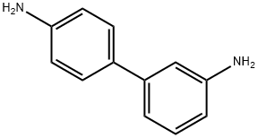 3,4'-Biphenyldiamine Struktur