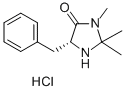 (5R)-2,2,3-TRIMETHYL-5-PHENYLMETHYL-4-IMIDAZOLIDINONE MONOHYDROCHLORIDE Struktur