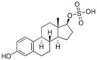 estradiol 17-sulfate Struktur