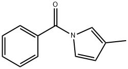 1H-Pyrrole,  1-benzoyl-3-methyl-  (9CI) Struktur