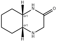 2(1H)-Quinoxalinone,octahydro-,(4aR,8aS)-rel-(9CI) Struktur