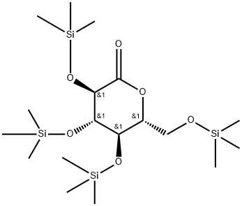 (3R,4S,5R,6R)-3,4,5-トリス((トリメチルシリル)オキシ)-6-(((トリメチルシリル)オキシ)メチル)テトラヒドロ-2H-ピラン-2-オン price.