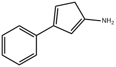 1,3-Cyclopentadien-1-amine,  3-phenyl- Struktur