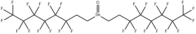 BIS(1H,1H,2H,2H-PERFLUOROOCTYL)TIN OXIDE Struktur