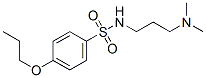 N-[3-(Dimethylamino)propyl]-4-propoxybenzenesulfonamide Struktur