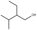 1-Butanol, 2-ethyl-3-methyl- Struktur