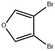 3,4-DIBROMOFURAN Structure