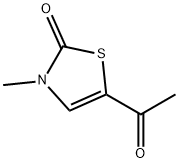 4-Thiazolin-2-one, 5-acetyl-3-methyl- (8CI) Struktur