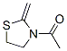 3-Acetyl-2-methylenethiazolidine Struktur