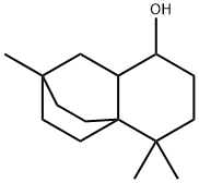 octahydro-2,5,5-trimethyl-2H-2,4a-ethanonaphth-8-ol Struktur