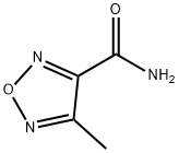 3-methylfurazan-4-carboxamide Struktur